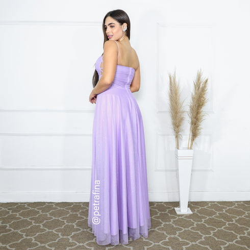 VESTIDO DECOTE LATERAL X PETRA FINA